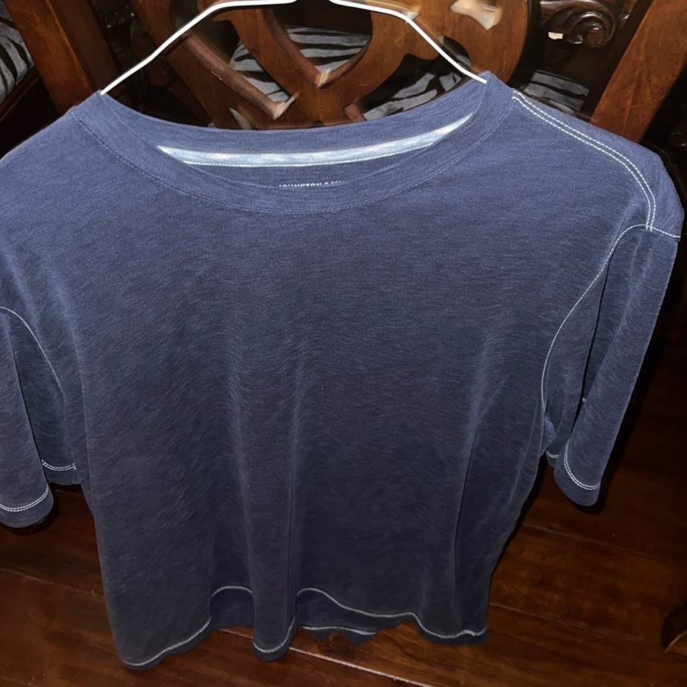Johnston & Murphy- Vintage Slub Crewneck Tee